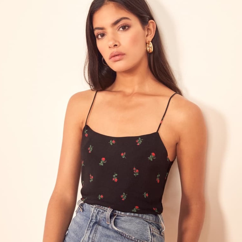 Reformation Atticus Lancaster Camisole Top